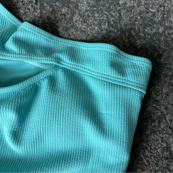 one shoulder cut out ribbed monokini padded - Picture 5 of 6